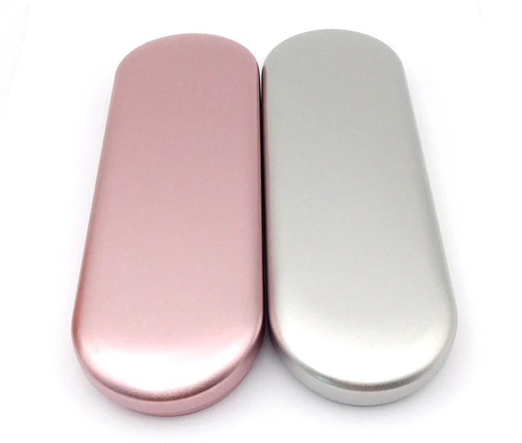 High Quality Stainless Steel Eyelash Tweezers Pink Silvery Tweezers Box Packing Stand for Lash Extensions