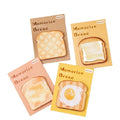 Creative Cute Toast Sticky Notes for Students with Good Looks and Practical Preparations Forget-to-notes DIY  Sticky Note