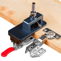 35mm DIY Aluminum Alloy Hinge Hole Opener Auxiliary Cabinet Door Hinge Punching Locator Customizable ODM Hand Tool