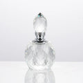 Art Glass 6ml Travel Portable Perfume Bottle Clear Diamond Design Oud Oil De Parfum Packaging Box Crystal Bottle Wholesale