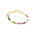 Customized Bohemia Beads Bracelet Colorful Natural Stone Jade Beaded Bracelets