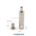 OEM Custom Ceiling Mounting Kit Brass Inner Thread Suspension Cable Holder for Hanging Lights Cable Clips Category