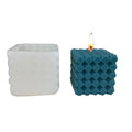 Customized Small Infinite Cube Candle Silicone Molds Wax Scent Candle Molds Soap Cake Jelly Silicone Molds