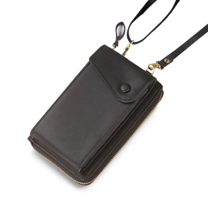 2025 Ladies Wallet Multifunctional Mobile Phone Crossbody Bag Long Clutch Wallet Women