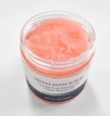 Dead Sea Himalayas Rose Face Body Scrub Wholesale Custom logo Exfoliating Salt Scrubs