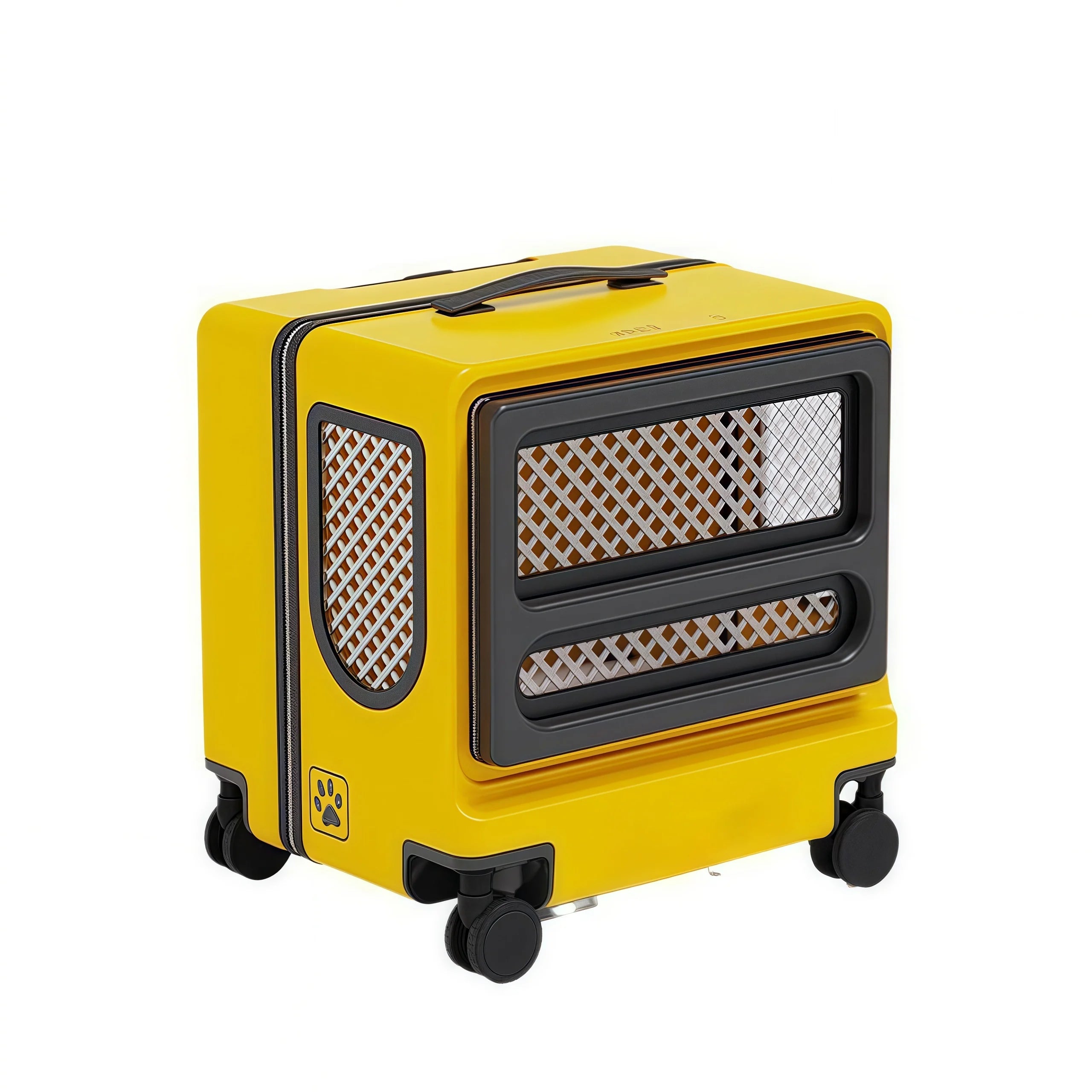 Innovation Design Modern Luxury Outdoor Large Capacity PC Sustainable and Portable Cat Travel Bag Pet Trolley Box With Wheels