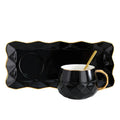 LG210115-1 Coffee Cups White Mugs Mug Cups Ceramic Coffee Cup and Saucers Ceramic Porcelain