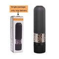 ABS Bottle Body and Adjustable Coarseness Ceramic Blade with Acrylic Transparent Window Design of Salt and Pepper Grinder