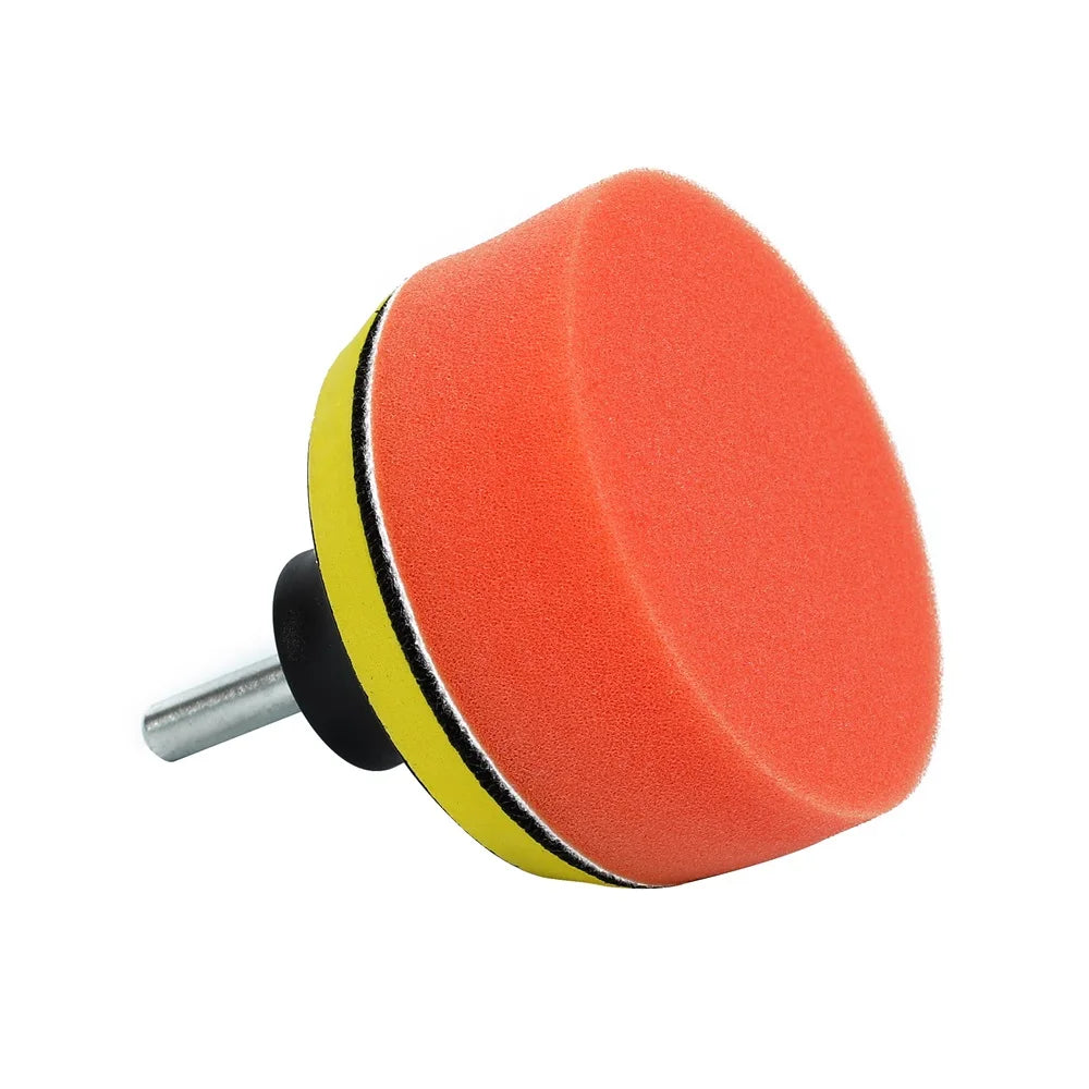 3 Inch 3 Pcs Foam Polishing Kits Foam Pad Backer Pad Backing Plate Polishing Kits for Angle Grinder Electric Drill
