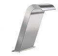 Portable SS304 Stainless Steel Silver 600x300mm Outdoor Pond Fountain Garden Pool Landscaping Spa-Type Waterfall 1-3HP Pump