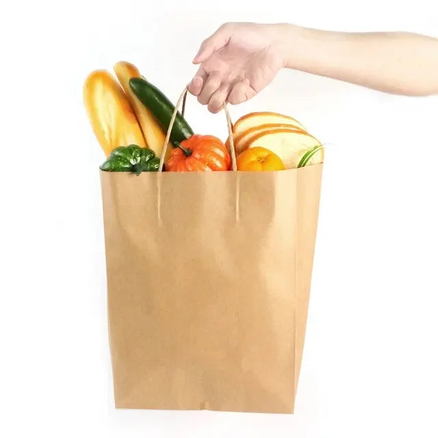 Custom Logo Takeaway Food Packaging Greaseproof Paper Donut Snack Pie French Fries Burger Bags