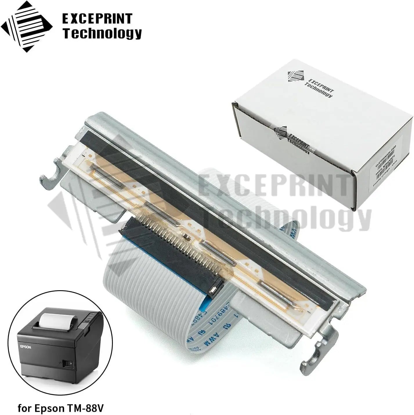NEW OEM Thermal Printhead Print Head 26PIN for Epson TM-T88V TM-T885 Receipt Printer 2131885/2141001/2138822 Thermal Printerhead