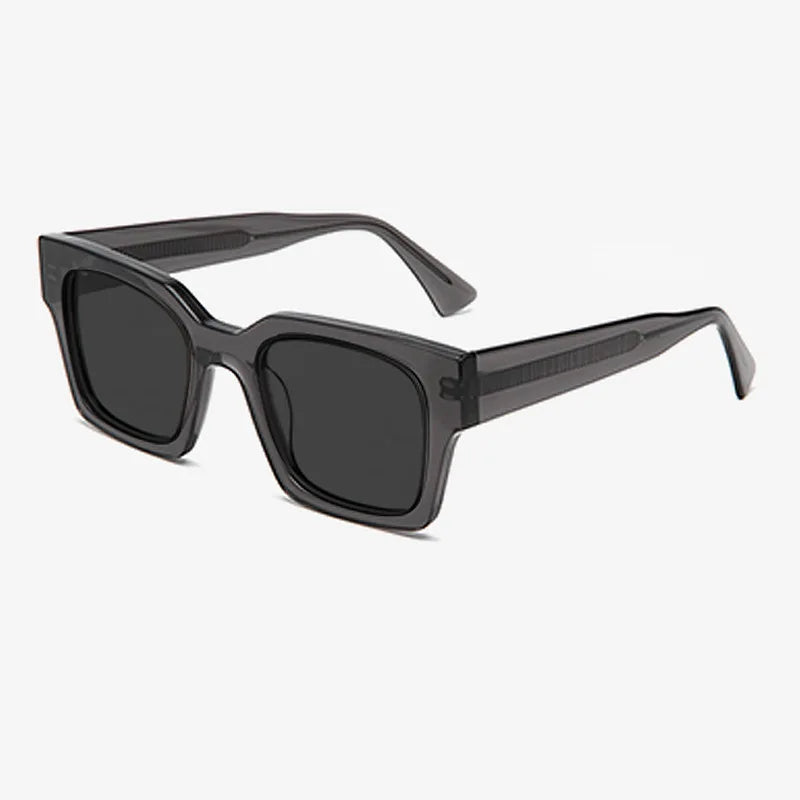 Mens Square Polarized Sunglasses Shenzhen Luxury 2026 High End Sunglasses Men Logo Acetate Sunglasses