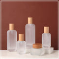 Skincare Packaging 30g 50g 20ml 30ml 50ml 100ml 120ml Empty Clear Frosted Lotion Pump Sprayer Glass Jar Cosmetic Bottle