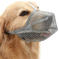 Adjustable Personalized Polyester Solid Pattern Pet Dog Mouth Cover Breathable Mesh Muzzle