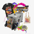 Dtf White Film Ink Circulation Dtf Printer Continuous Printer T-Shirt Outdoor Tent Hoodie A3 Inkjet Dtf Printer With Supplies