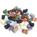 Wholesale Natural Crystal Carvings Gemstone Frogs Crystals Frog for Gift
