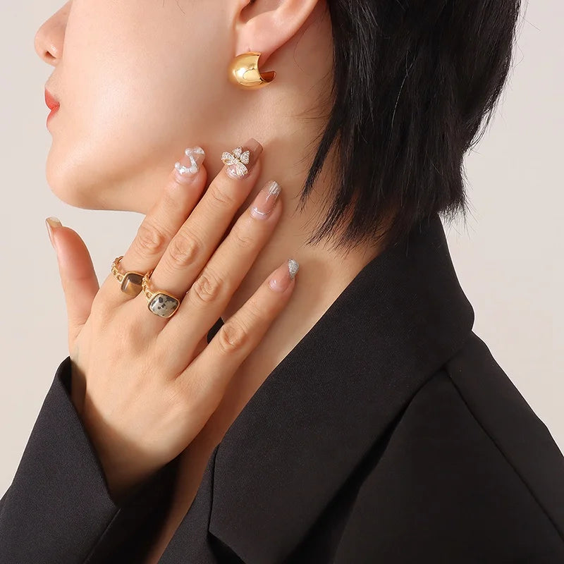 Wholesale  Womens Stud Earrings Jewelry Trend 2023 Fashion Jewelry