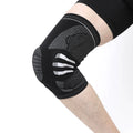 Hot Sale Flexible Knee Support Compression Sleeve Brace with Side Stabilizers & Patella Gel Pads for Protection