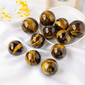 Wholesale Natural Polished Tiger Eye Quartz Crystal Sphere Balls Healing Stones for Gift