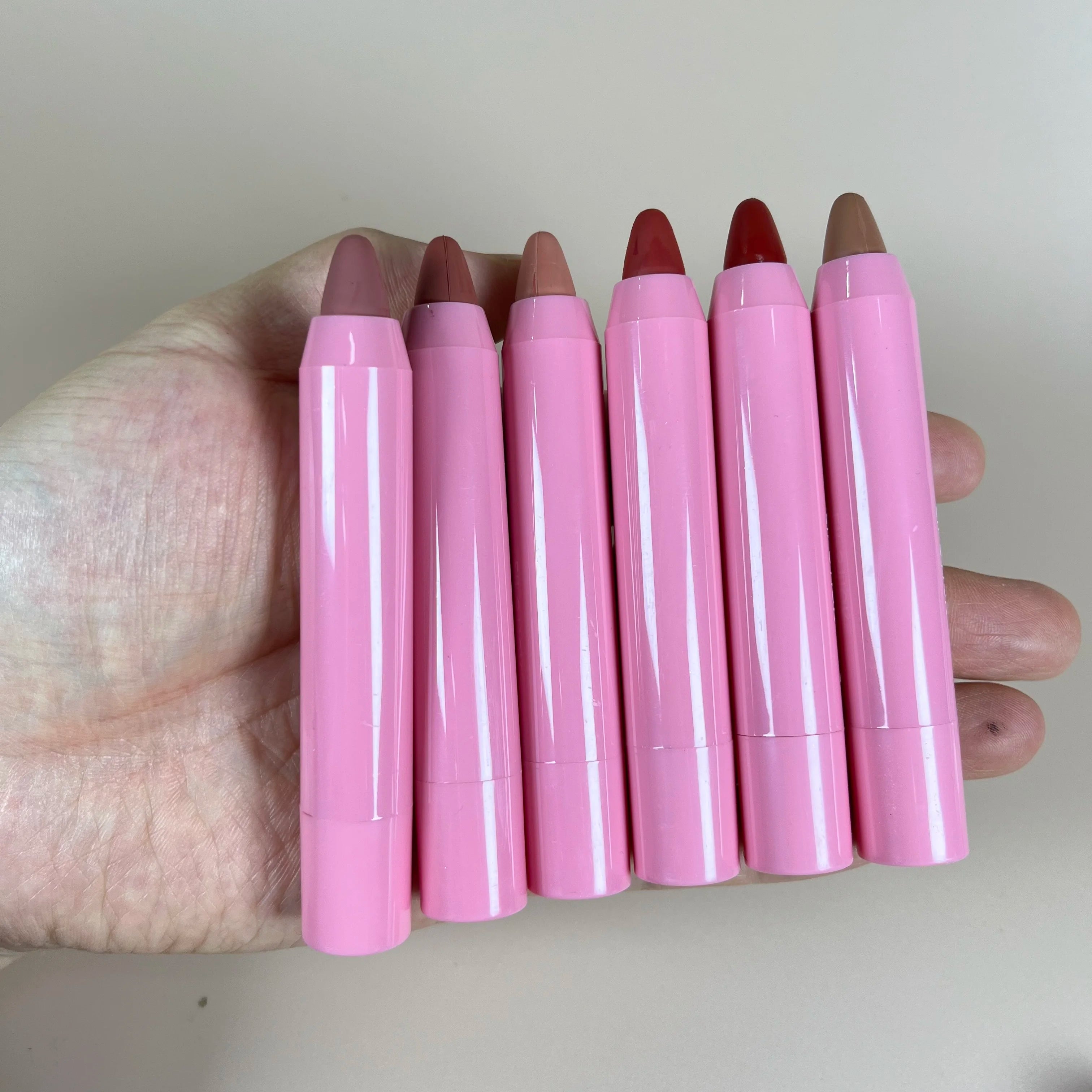 New Arrivals Matte Waterproof Natural Pigment Velvet Lip Crayon Lipstick