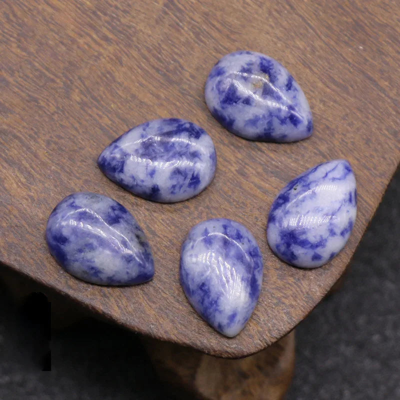 2026 Blue Spot Jasper back cabochon gemstone cabochon