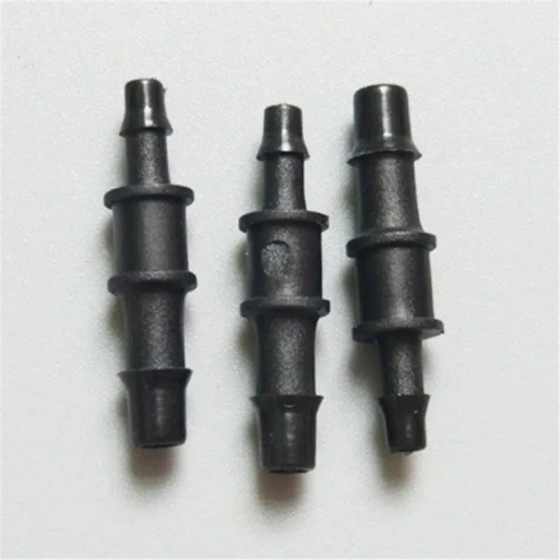UV Plastic Ink Tube Connector Single Way 3x2mm 4x3mm 6x4mm Allwin Flora Xuli Mimaki Pipe Clips for Inkjet Printer Spare Parts
