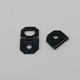 22x13mm Single-hole Square Sawtooth Iron Plain Black-oxide Photo Album Picture Frame Hanger Wall Hook Discount Hinge Box