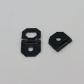 22x13mm Single-hole Square Sawtooth Iron Plain Black-oxide Photo Album Picture Frame Hanger Wall Hook Discount Hinge Box MegaBDM
