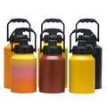 1 Gallon 64oz 128oz Wholesale Metal Stainless Steel Frosted Personalized Cups Sublimation Insulated Sports Water Bottles