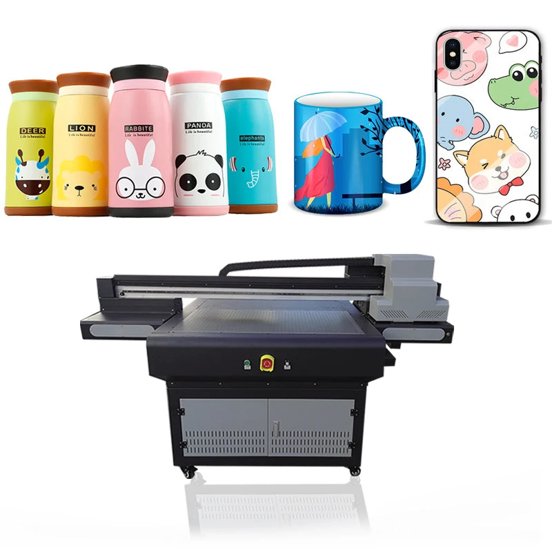 Delicate Design Drawing Painting UV Flat Printer Machine for Phone Case T-shirt Logo Crystal Label Printing