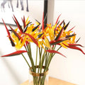 New Popular Artificial Bonsai Plant Price Real Touch Artificial Flowers Latex Nearly Natural Bird of Paradise Artificial Plant