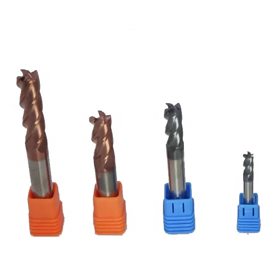 DLCC 4 Flute End Mill Tungsten Carbide Cnc Milling Cutter for Metal