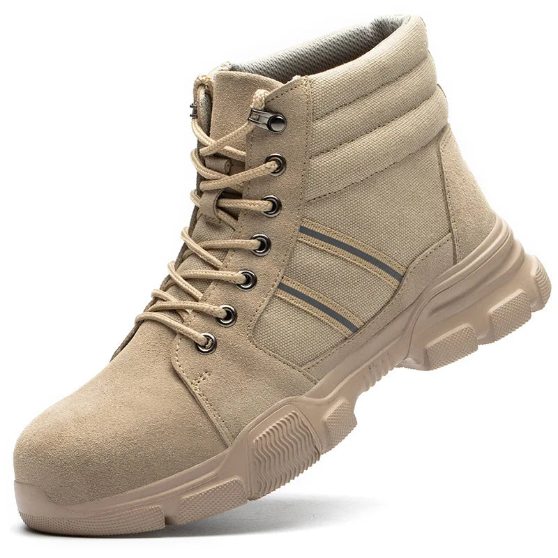 Oxford Industrial Safety Boots Thermal Safety Shoe Steal Toe Eva Outsole Work Shoes Security Guard Shoes