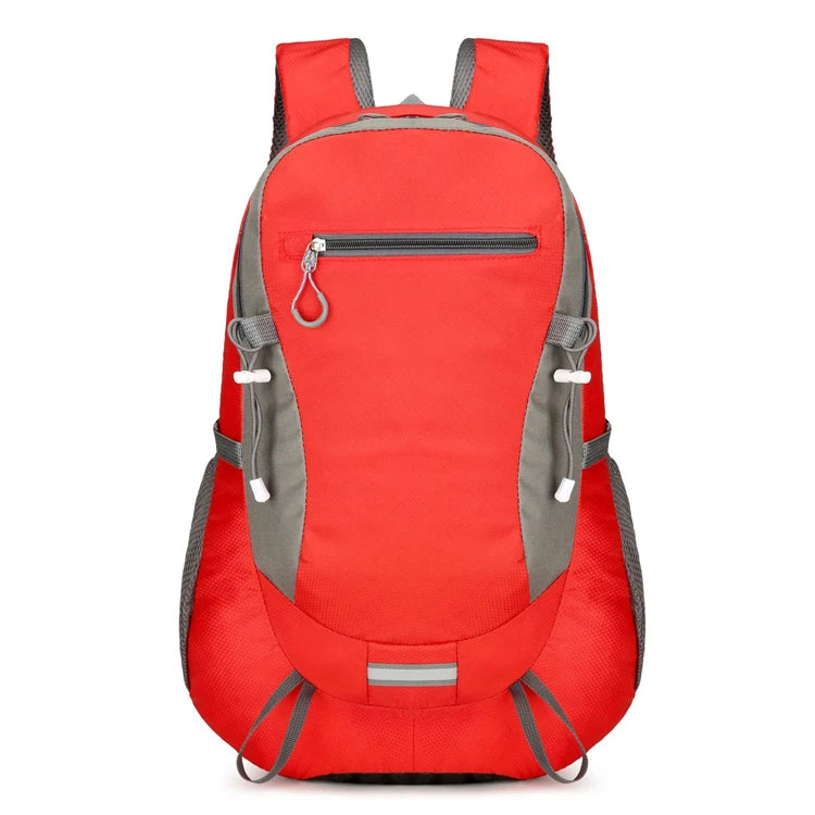 Cool Color Designer Nylon Sport Fitness Gym Small Waterploof 23l Korea Red Travel Backpack for Clothes