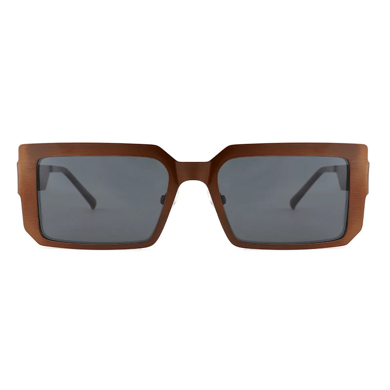 Custom Acetate New Fashion Luxury Brand Square Women Female Big Frame Uv400 Shades Sunglasses
