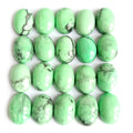 Natural Variscite Cabochon Gemstone Hand Polished Green