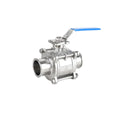 Vacuum DN15 DN20 DN25 DN40 DN50 DN65 DN80 DN100 Stainless Steel 1pc 2pc 3pc 2 3 Way Ball Valve Control Water Valve