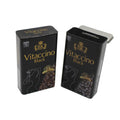Eco-friendly Empty Food Grade Tinplate Coffee Tea Square Tin Containers CMYK Printing ISO 9001 Certified OEM/ODM Available