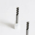 DLCC 1/4"wear-resistant 4-flute Flat Milling Cutter Carbide End Mill for Metal Processing Cutting Tools