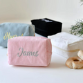 Wholesale Customization Travel for Cosmetic Bags with Zipper Closure Eco-Friendly Soft Handle for Makeup Daily Use