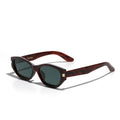 TR90 Advanced-Sensitive Polarizing Sunglasses for Men/Women Retro Leopard-Print Cat's-Eye Design Tac Slimming Face-Showing Style