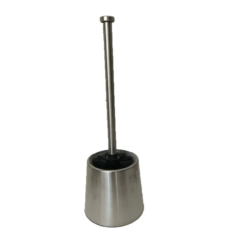 201 Stainless Steel Metal Toilet Brush Holder Set