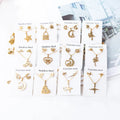 DAIHE Wholesale Custom Necklace Earring Sets Stainless Steel 18k Gold/Silver Plated Children Jewelry Set