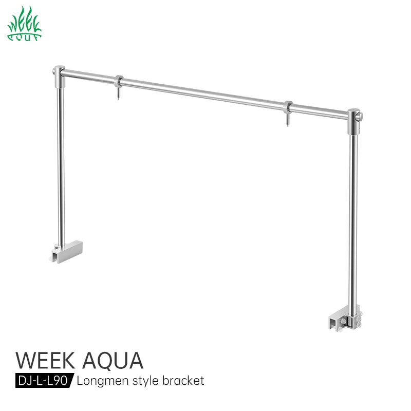 WEEKAQUA DJ-L-L90 Aquarium Lamps Suspension Hanging Stand 304 Stainless Steel Aquarium Light Hanger for Aquarium tank Fittings