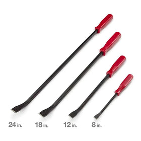 YUHANG Heavy Duty 4-Piece Mechanic Pry Bar Set Essential Tools for Automotive & Home Repair
