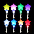 Factory Price Ramadan Concert Props Glowing Love Fluorescent Sticks Heart Children Luminous Wand Battery Powered Toys