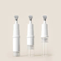 Empty Plastic 5ml 10ml 15ml Eye Gel Cream Container Flat Applicator Airless Eye Cream Lip Gloss Bottle with Metal Tip Head