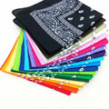 Wholesale Custom Printed Funny Hip Hop Polyester Paisley Square Scarf & Handkerchief Bandana
