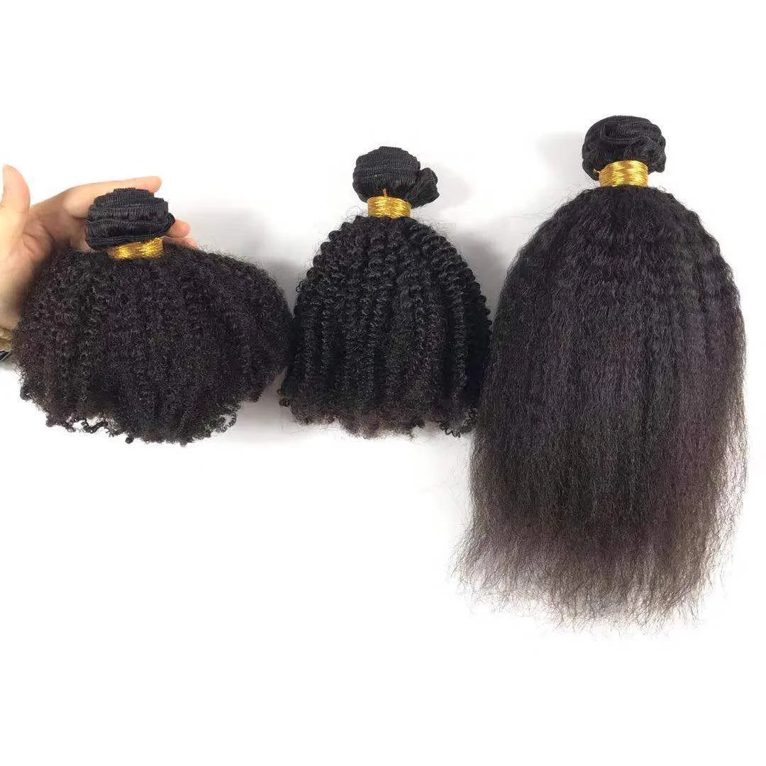 Mongolian Virgin Remy 3c 4a 4b 4c Afro Kinky Curly Clip in Hair Extensions 100% Human Hairwholesale Cheap Human Hair Extension